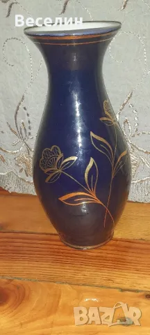 Голяма кобалтова ваза Намаление , снимка 1