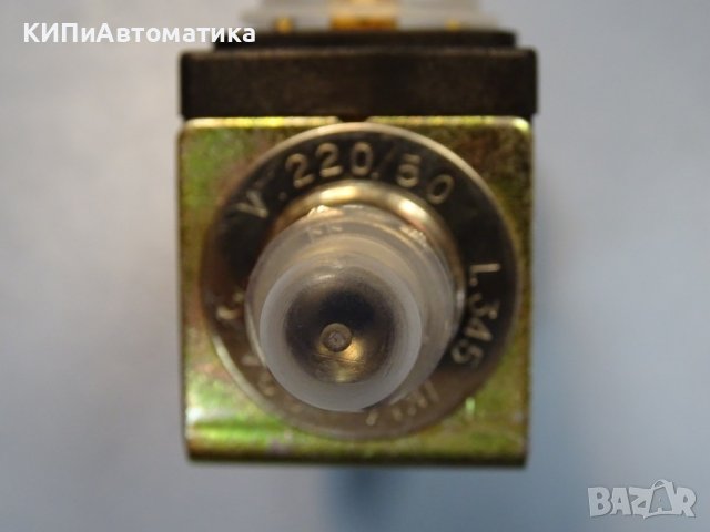 магнет вентил Fisons Instruments L345 B23 Z224C solenoid valve 220V, снимка 8 - Резервни части за машини - 37189106