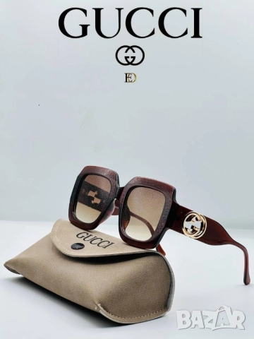 очила с калъф, кутия и ув защита gucci chanel , снимка 2 - Слънчеви и диоптрични очила - 51452026
