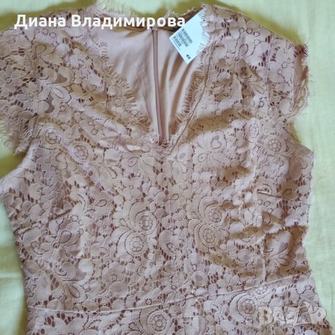H&M дантелена рокля, снимка 5 - Рокли - 33691551