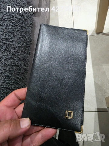 Dunhill  портмоне колекционерско, снимка 3 - Портфейли, портмонета - 54175274
