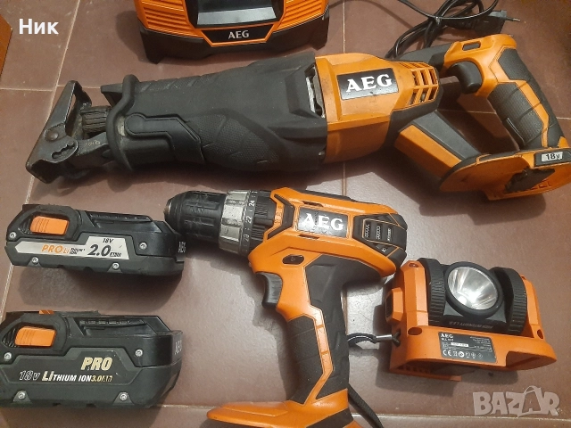 Машини АЕГ 18v, снимка 2 - Винтоверти - 52937634