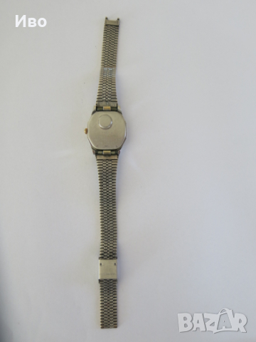 Рядък ретро часовник BWC Swiss Flatline II Quartz 153008, унисекс, снимка 5 - Мъжки - 44685540