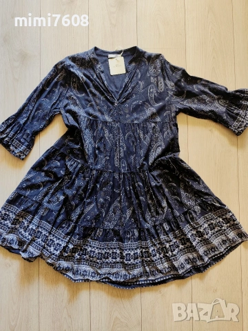 лежерна рокля, свободен силует 