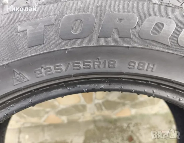 Продавам зимни гуми 225/55/18 четири броя 40€