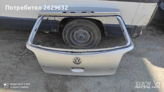 Заден капак за Поло 08г. без стъкло, снимка 3 - Части - 44423706