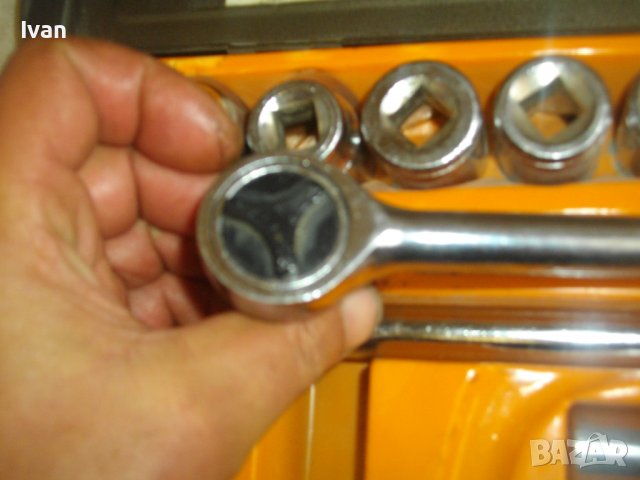 Нова Немска Гедория/Гидория/Комплект Инструменти-25 Части-Старо Качество-Маткап/Тресчотка/Удължители, снимка 15 - Други инструменти - 40073681