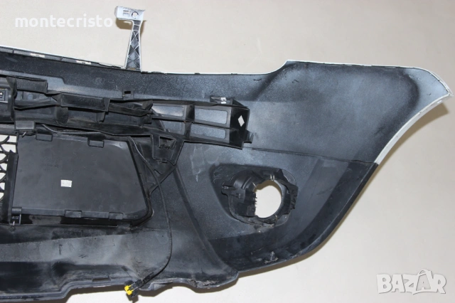 Предна броня Dacia Duster facelift (2014-2017г.) 620220030R с отвори за халогени, снимка 8 - Части - 53994145