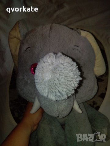 Слон, снимка 2 - Плюшени играчки - 29138456