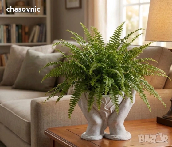 Саксия в модерен дизайн нова декорация статуетка , снимка 2 - Декорация за дома - 54228425