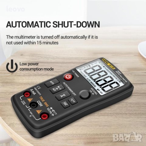 Професионален автоматичен мултиметър  ANENG-AN113B. TRUE RMS, снимка 15 - Други инструменти - 42575135