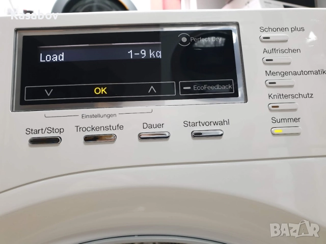 9кг Пара Miele Сушилня с термопомпа Миеле 12м Гаранция, снимка 3 - Сушилни - 52580098