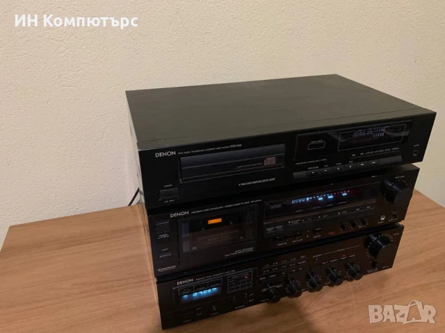 Продавам сет Denon от три компонента, снимка 5 - Ресийвъри, усилватели, смесителни пултове - 51033107