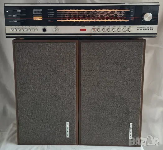 Радио Telefunken concertino hifi 401 коплект със тонколони Telefunken