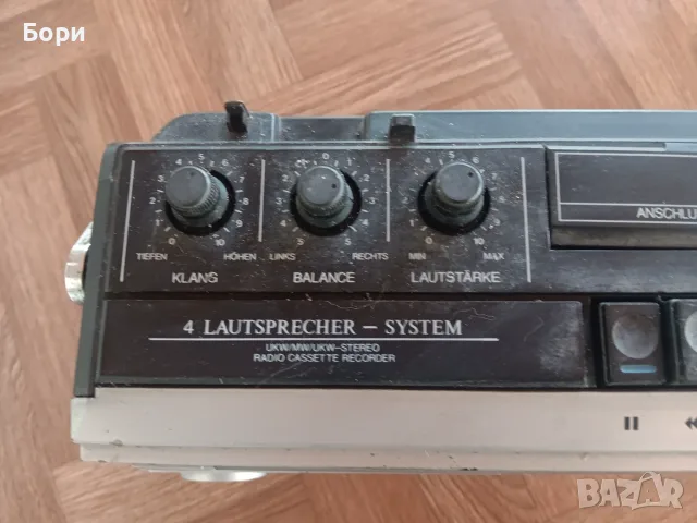 Радиокасетофон NOVEX SRR-4040 1980г, снимка 6 - Радиокасетофони, транзистори - 55786673