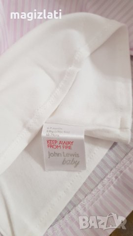 Нова детска рокля John Lewis буйки и аксесоар за коса  6-9 месеца , снимка 9 - Бебешки рокли - 33721441