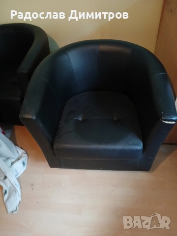 кожени фотьоли., снимка 4 - Други стоки за дома - 52521471