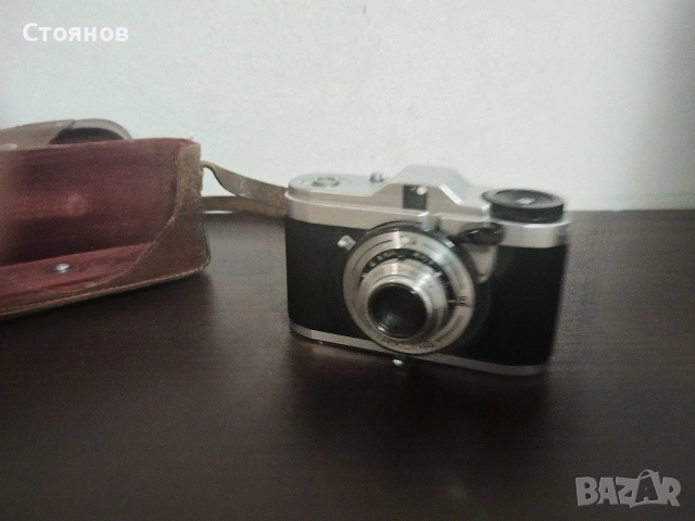Ретро камери  COMPUR Erkos Anastigmat,Zeiss Ikon VEB TAXONA Germany, снимка 16 - Фотоапарати - 46320450