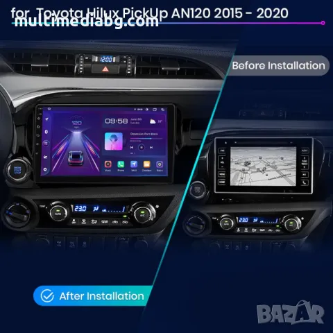 Toyota Hilux 2015-2020 Мултимедия Навигация Android, снимка 2 - Аксесоари и консумативи - 50034714