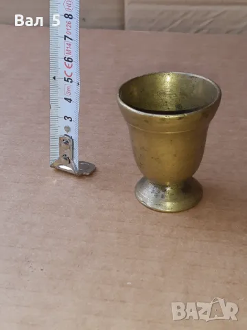 Старо миниатюрно бронзово хаванче . Рядко