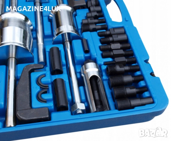 Комплект обратен чук за вадене на дюзи 40 части, снимка 11 - Куфари с инструменти - 52492534