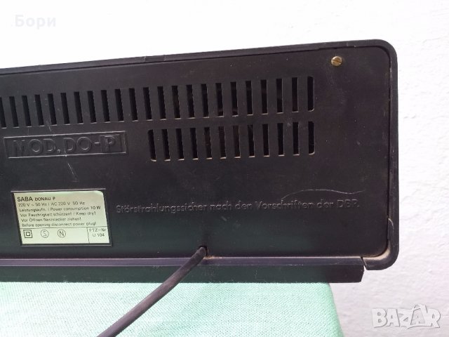 SABA DONAU P 1979г, снимка 10 - Радиокасетофони, транзистори - 29515954