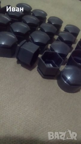 Качественни капачки за болтове на джанти за кола автомобил джип камион 19мм със секретни цвят графит, снимка 5 - Аксесоари и консумативи - 29435159