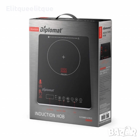 Индукционен котлон Diplomat, снимка 6 - Котлони - 52241841