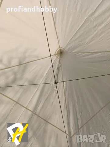 Островърха шатра за събития 6 х 6 м 480 см височина, снимка 7 - Градински мебели, декорация  - 49422653