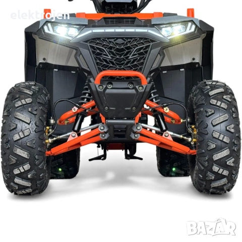ТОП ЦЕНА! ATV BULLMAX POWERSPORT 150CC полуавтомат скорости, мощният мотор 2026г, 8” Гуми, С Теглич , снимка 2 - Мотоциклети и мототехника - 51753539