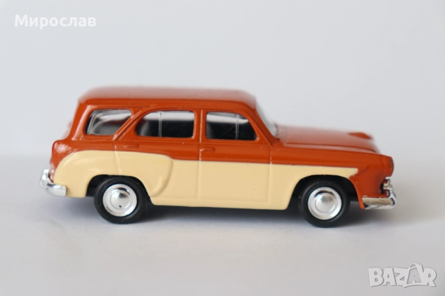 1/64 GRELL MODEL МОСКВИЧ??? КОЛИЧКА РЕТРО МОДЕЛ, снимка 4 - Колекции - 52954668