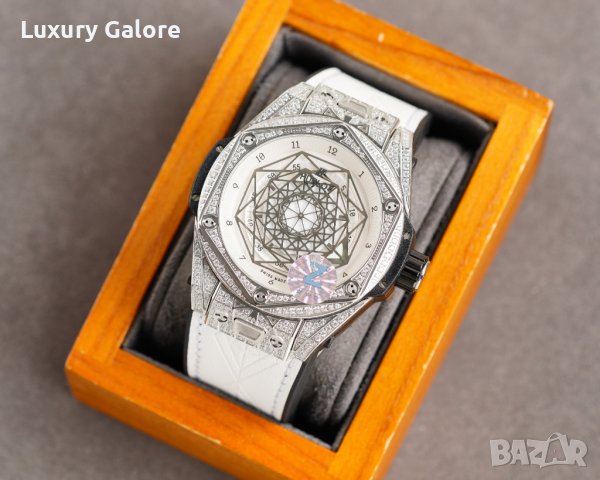 Мъжки часовник Hublot Big Bang Sang Bleu с автоматичен механизъм, снимка 2 - Луксозни - 36672277