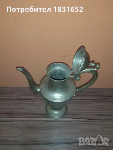 Стар посребрен ибрик, снимка 8 - Антикварни и старинни предмети - 49237028