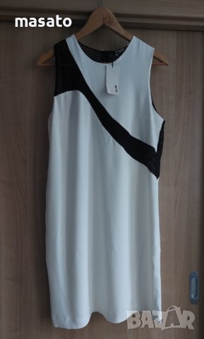 BELAIR - дизайнерска бяла рокля