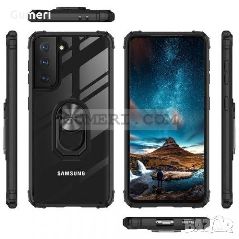 Samsung Galaxy S21 (5G) Хибриден кейс с метален пръстен, снимка 6 - Калъфи, кейсове - 32150247