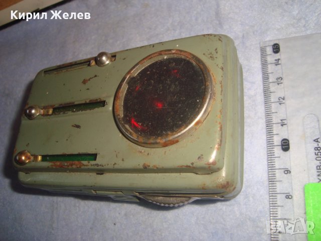 СТАРО СИГНАЛНО МЕТАЛНО РЯДКО РЕТРО БДЖ ФЕНЕРЧЕ с 4 ЦВЯТА 32182, снимка 4 - Антикварни и старинни предмети - 38276925