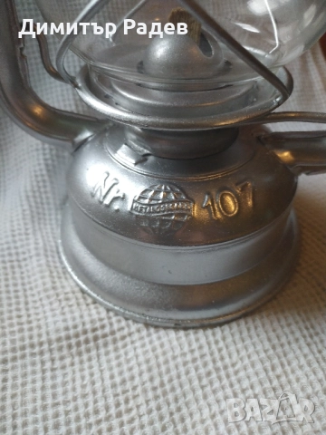 КИРКА--РЕТРО 1972г ----БДС автентична масивна панцер--фенер нов за къмпик риболов и др., снимка 3 - Други стоки за дома - 49282560