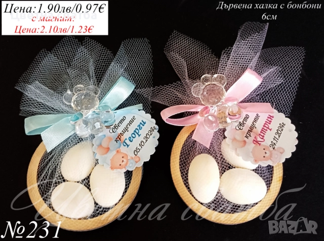 Подаръчета за гости, Подаръци за кръщене, подаръчета за кръщене, Мечета за кръщене, снимка 6 - Други услуги - 35893608