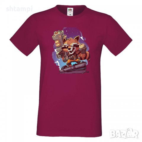 Мъжка тениска Marvel Rocket Racoon 2  Игра,Изненада,Подарък,Геймър,, снимка 13 - Тениски - 36790758