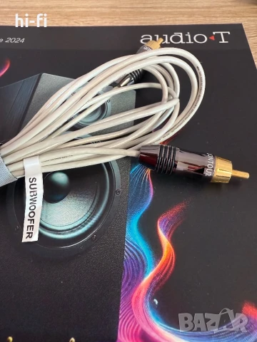 QED Qontour MP-SW Performance Miniature Subwoofer Cable / Аудио кабел за субуфер, снимка 6 - Тонколони - 50700704