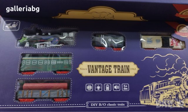 Модел старинен влак