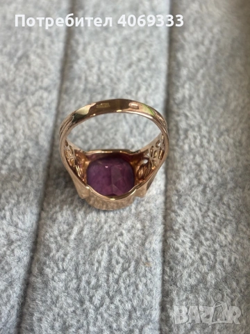 Мъжки златен Руски пръстен 7.6гр 14к , снимка 12 - Пръстени - 54175084