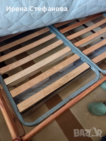 Спалня с двулицев матрак и подматрачни рамки , снимка 2 - Спални и легла - 52678879