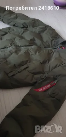 Alpha Industries Mens Size XL ОРИГИНАЛ! Мъжко Зимно Яке !, снимка 3 - Якета - 47396218