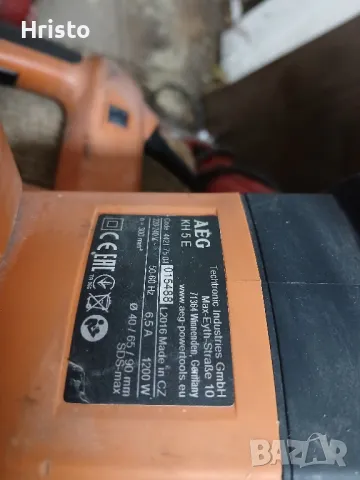 Перфоратор АЕГ 1200W., снимка 2 - Перфоратори - 48555526
