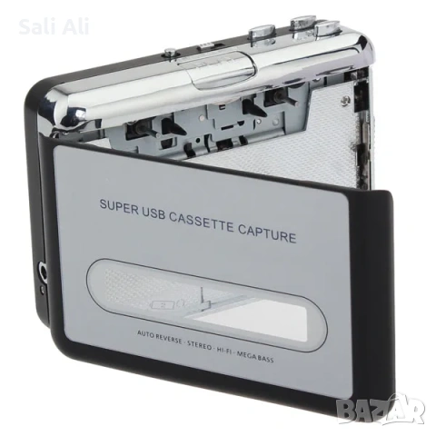 SilverCrest Касета към MP3 USB Конвертор HiFi Walkman Уокмен Касетофон, снимка 2 - Радиокасетофони, транзистори - 53056421