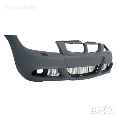 Предна M TECHNIK броня за BMW E90 / E91 (2005-2008) с PDC и SRA, снимка 2 - Аксесоари и консумативи - 42809046