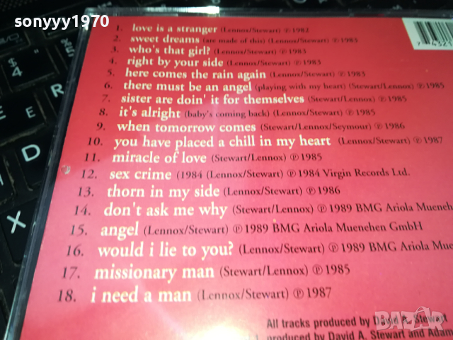 EURYTHMICS CD 2802241539, снимка 13 - CD дискове - 44513246