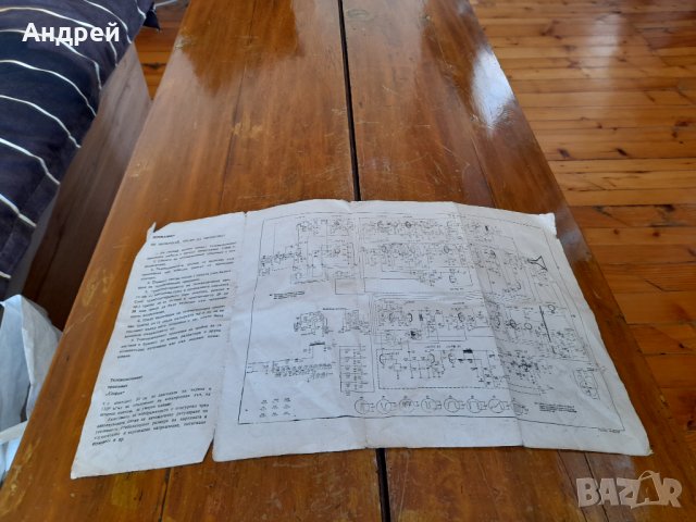 Инструкция за експлоатация телевизор София, снимка 2 - Антикварни и старинни предмети - 37145443