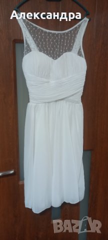 Бяла рокля М/L размер